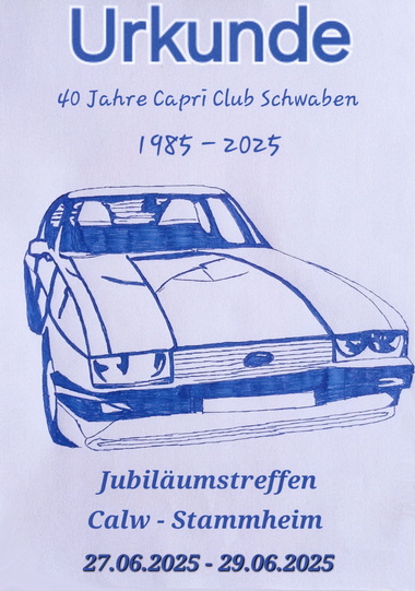 Urkunde vom tollen Treffen
Certificate from the great meeting
Certificat de la super réunion Urkunde vom tollen Treffen
Certificate from the great meeting
Certificat de la super réunion